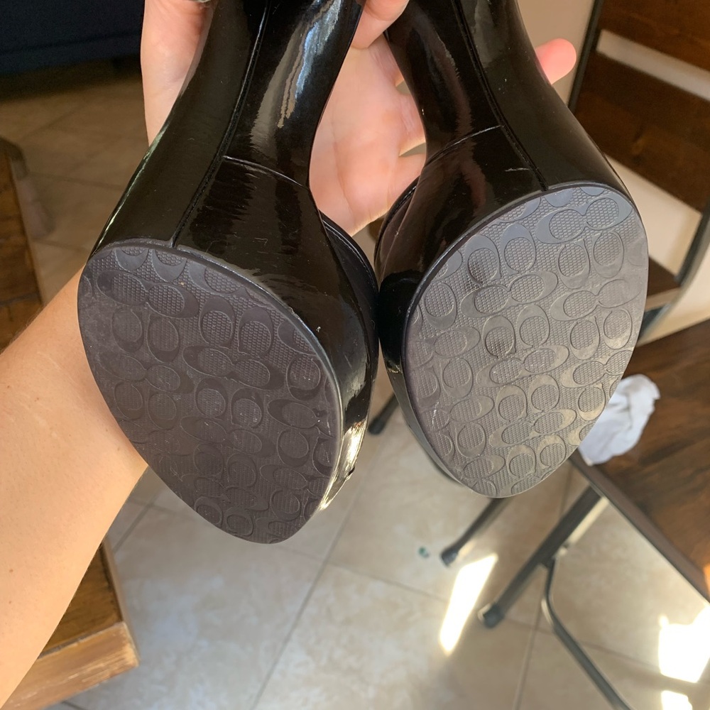 COACH Heels slip on  Women’s Size 9 - Picture 6 of 7